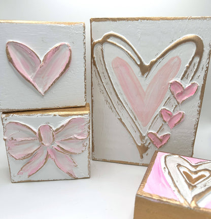 Large Heart Block - Veranda Cafe & Mercantile