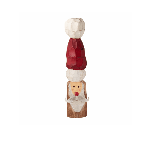 Large Santa Block Sitter - Veranda Cafe & Mercantile