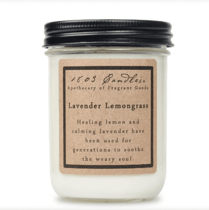 Lavender Lemongrass Soy Candle - Veranda Cafe & Mercantile
