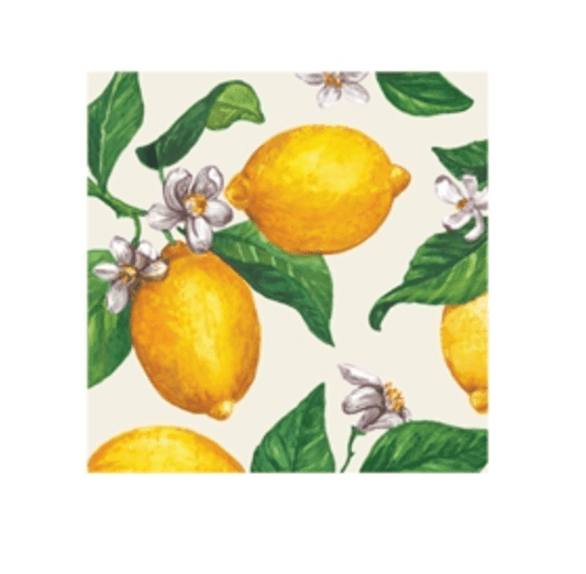 Lemons Cocktail Napkins - Veranda Cafe & Mercantile