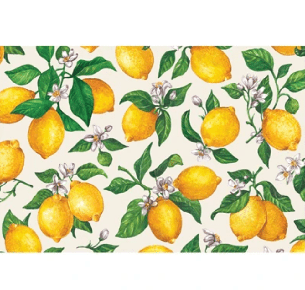 Lemons Placemats - Veranda Cafe & Mercantile