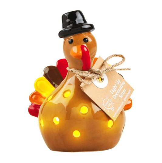 Light - Up Turkey Sitter - Veranda Cafe & Mercantile