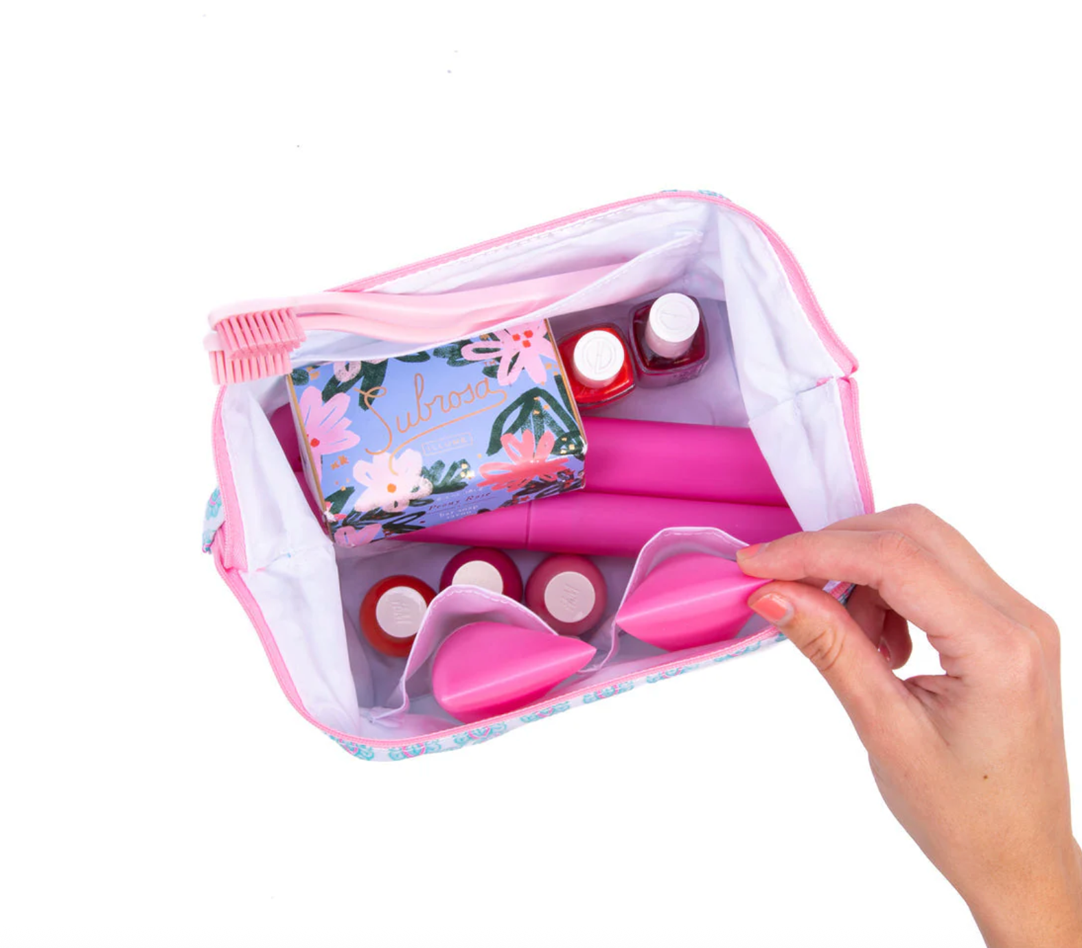 Little Mouth Makeup Bag - Veranda Cafe & Mercantile