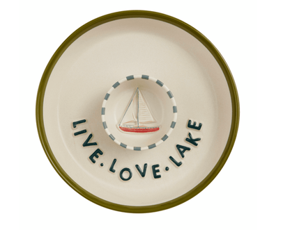 Live Love Lake Chip and Dip Server - Veranda Cafe & Mercantile