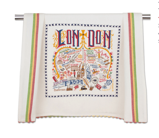 London Dish Towel - Veranda Cafe & Mercantile