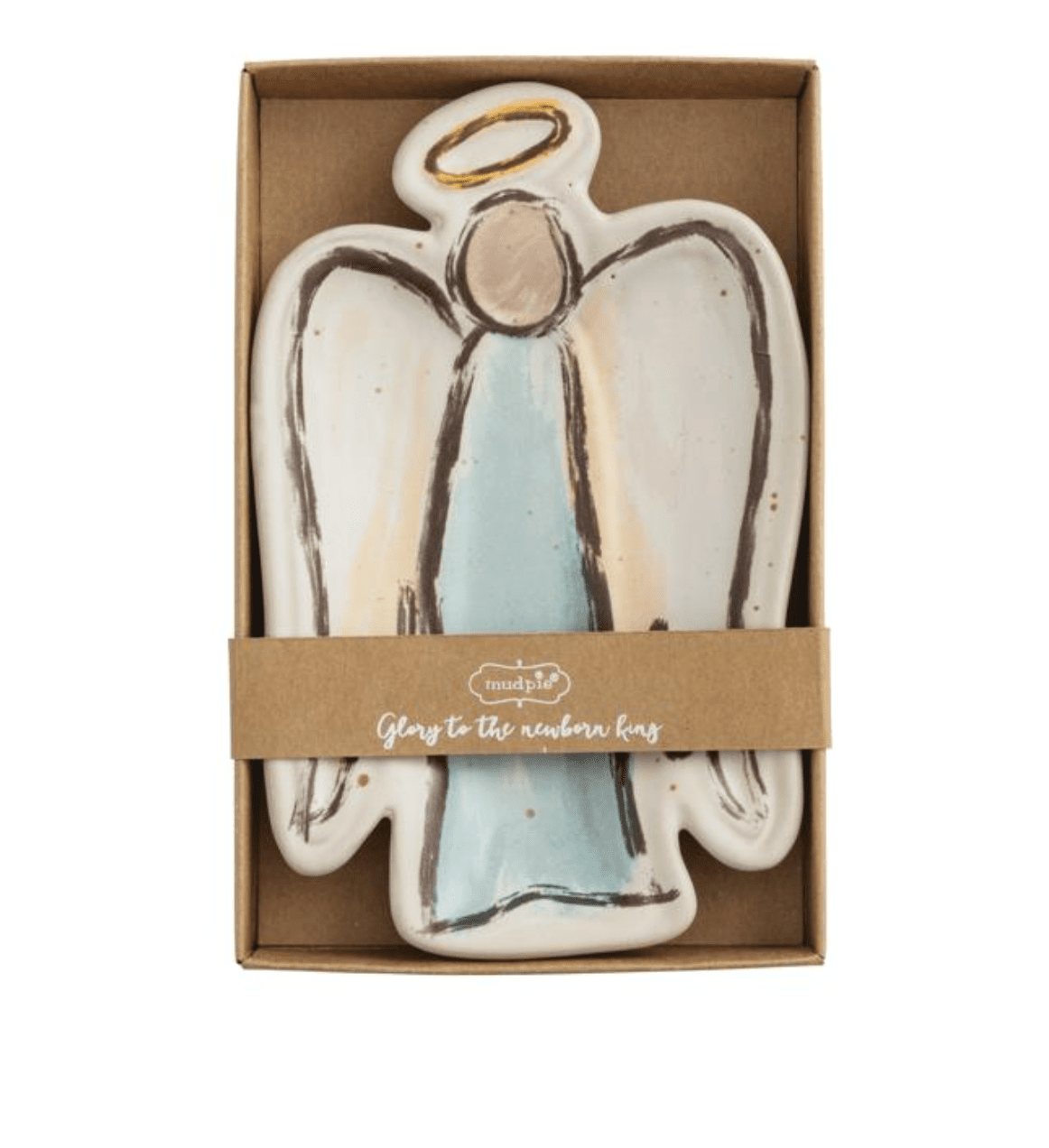 Long Wing Angel Tidbit Dish - Veranda Cafe & Mercantile