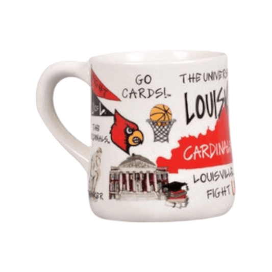 Louisville, University of Icon Mug - Veranda Cafe & Mercantile