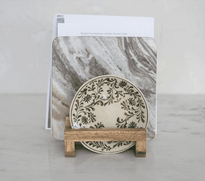 Mango Wood Stand - Veranda Cafe & Mercantile