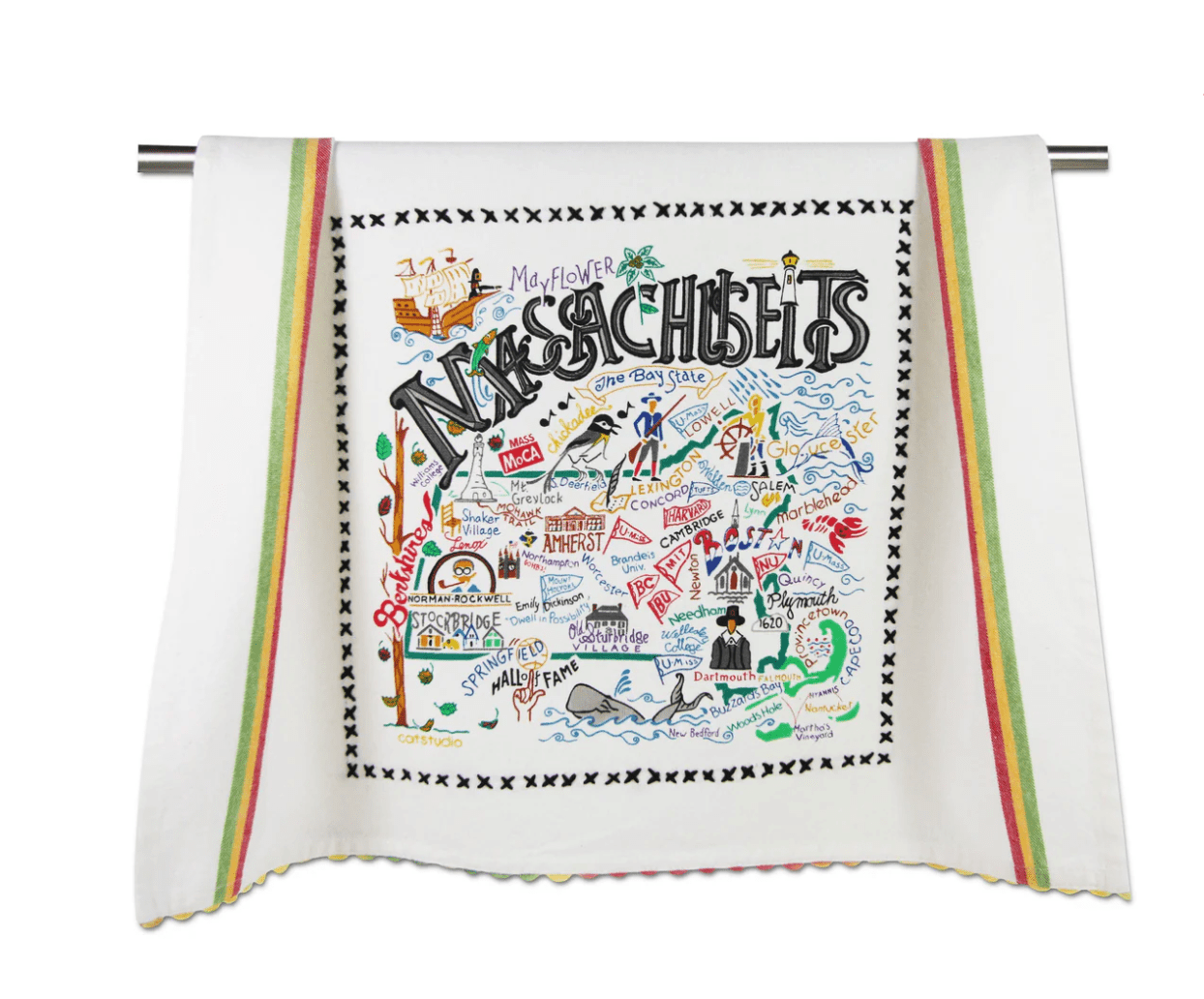 Massachusetts Dish Towel - Veranda Cafe & Mercantile