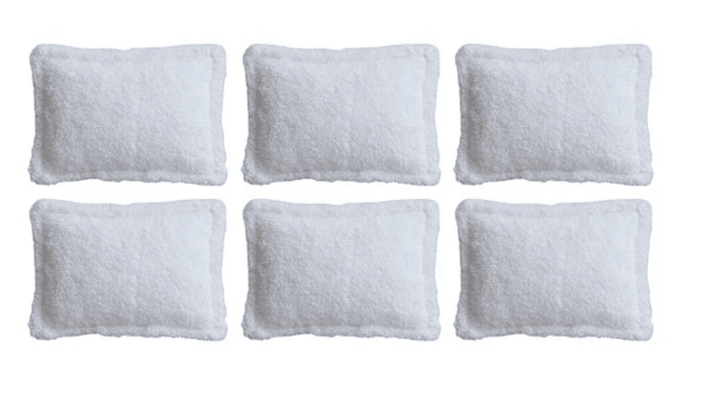 Mesh & Cotton Terry Printed Scrubby - Veranda Cafe & Mercantile