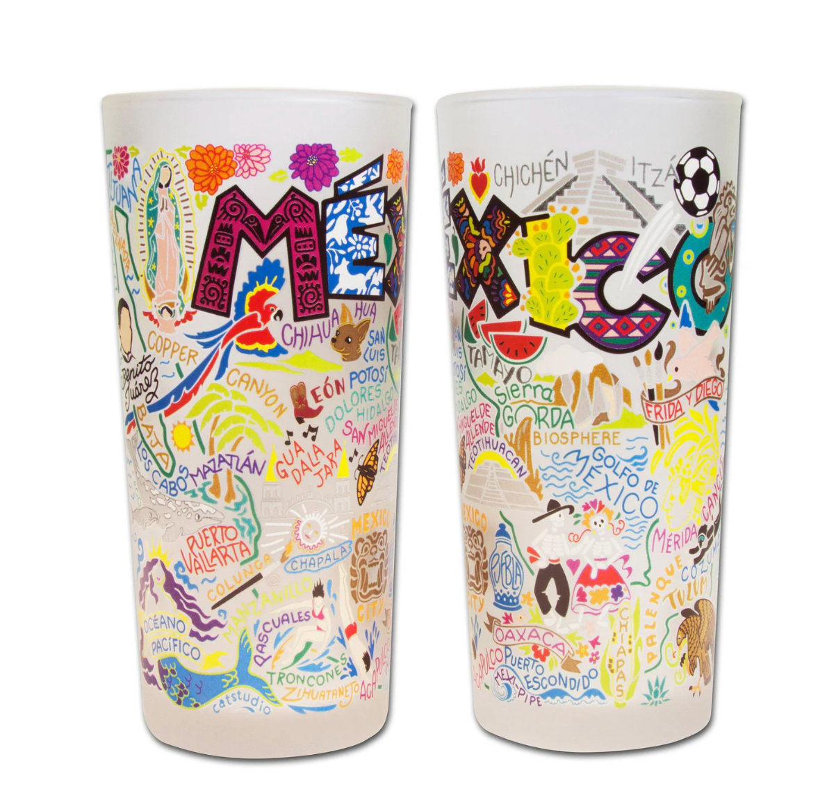 Mexico Drinking Glass Set - Veranda Cafe & Mercantile