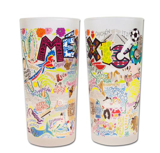 Mexico Drinking Glass Set - Veranda Cafe & Mercantile