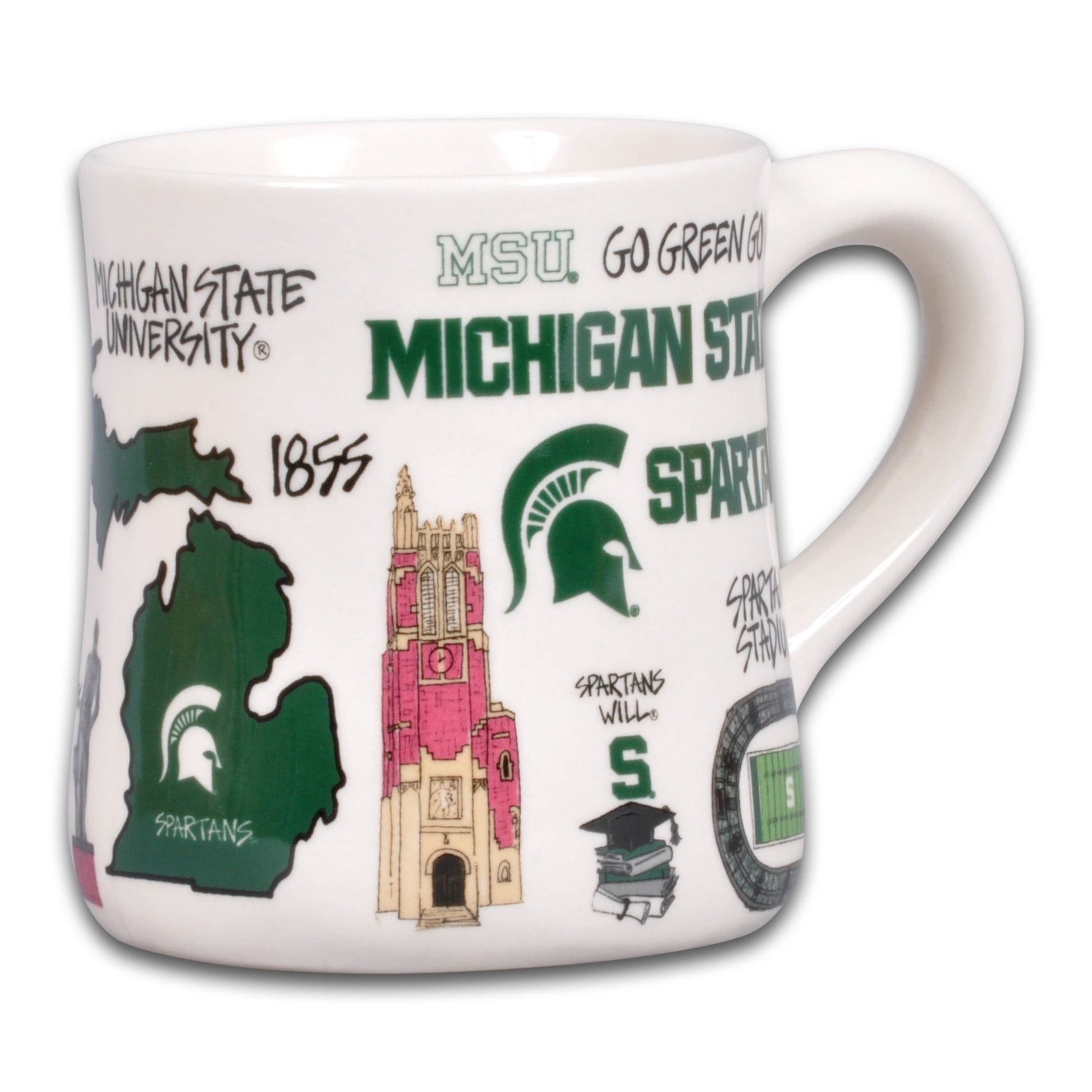 Michigan State University Icon Mug - Veranda Cafe & Mercantile