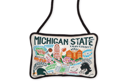 Michigan State University Mini Pillow - Veranda Cafe & Mercantile