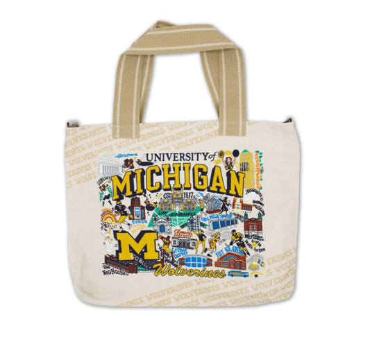 Michigan, University of Collegiate Tote Bag - Veranda Cafe & Mercantile