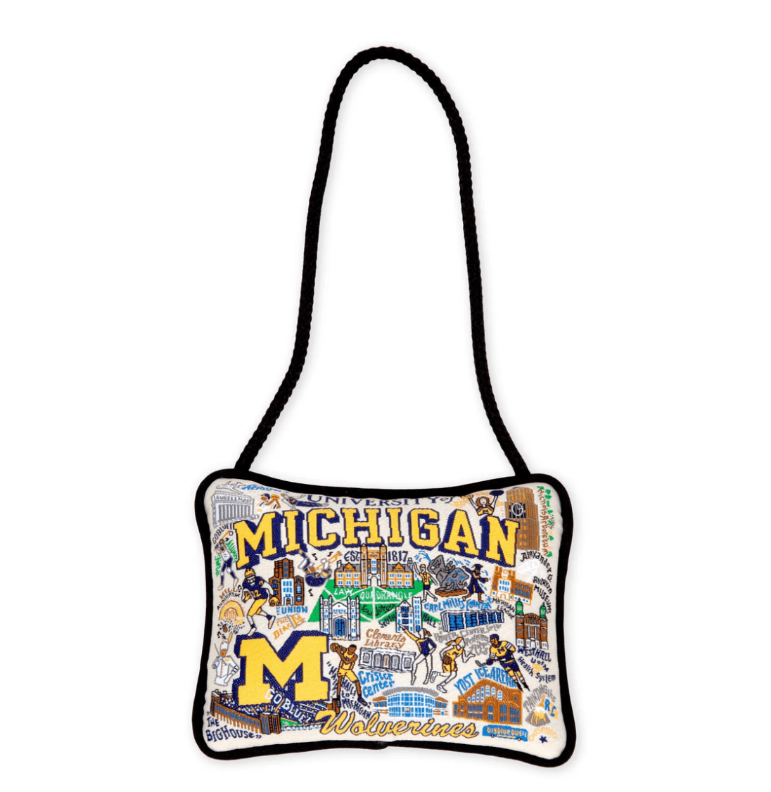 Michigan, University of Mini Pillow - Veranda Cafe & Mercantile