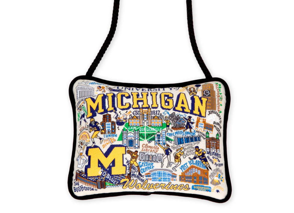 Michigan, University of Mini Pillow - Veranda Cafe & Mercantile