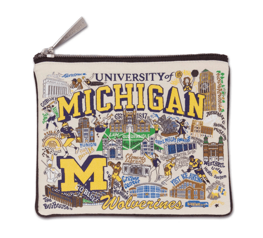 Michigan, University of Zip Pouch - Veranda Cafe & Mercantile