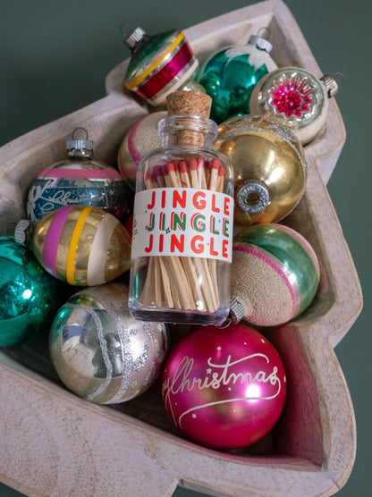 Mini Apothecary Christmas Jingle Matches - Veranda Cafe & Mercantile