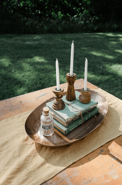 Mini Apothecary Vintage White Matches - Veranda Cafe & Mercantile