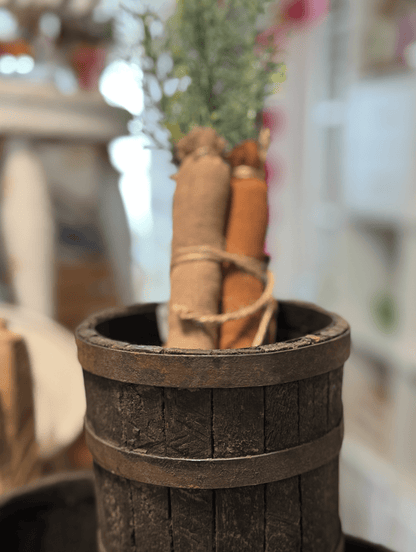 Mini Wooden Barrel - Veranda Cafe & Mercantile