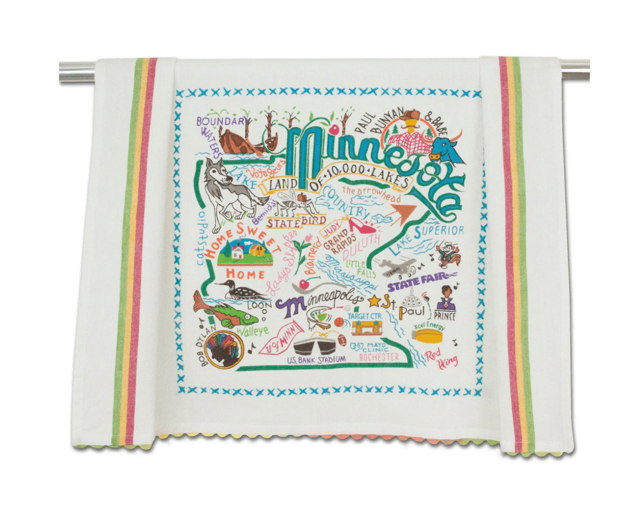 Minnesota Dish Towel - Veranda Cafe & Mercantile