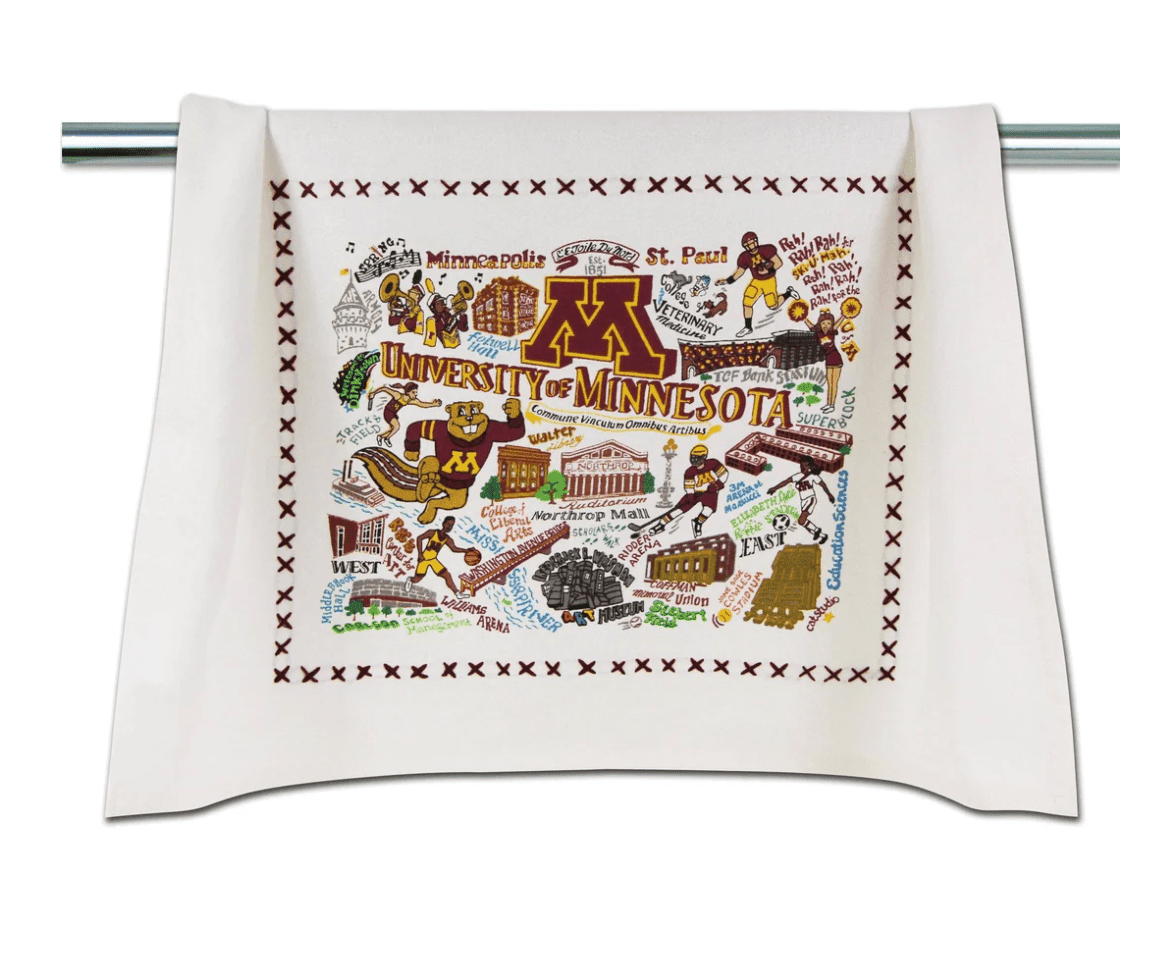 Minnesota, University of Dish Towel - Veranda Cafe & Mercantile
