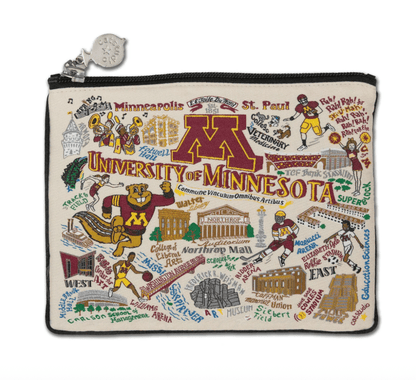 Minnesota, University of Zip Pouch - Veranda Cafe & Mercantile