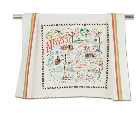 Mississippi Dish Towel - Veranda Cafe & Mercantile