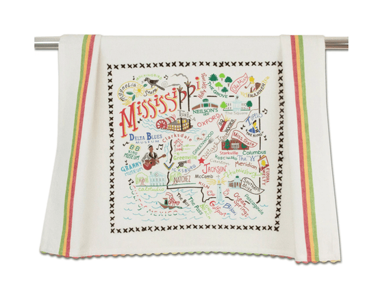 Mississippi Dish Towel - Veranda Cafe & Mercantile