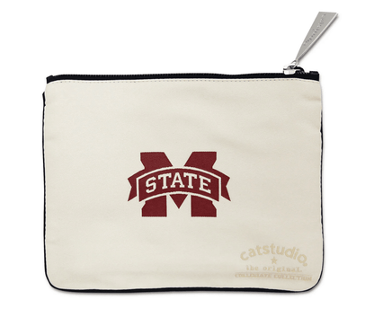 Mississippi State University Zip Pouch - Veranda Cafe & Mercantile