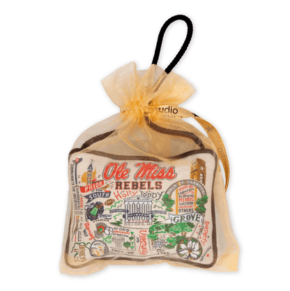 Mississippi, University of (Ole Miss) Mini Pillow - Veranda Cafe & Mercantile