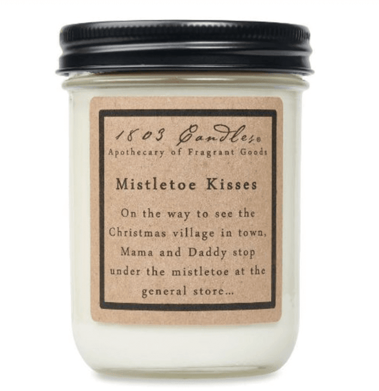 Mistletoe Kisses Candle - Veranda Cafe & Mercantile