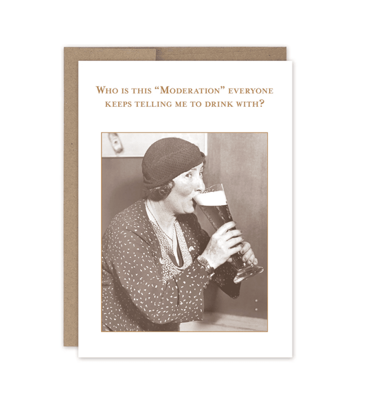 Moderation Birthday Card SM705 - Veranda Cafe & Mercantile