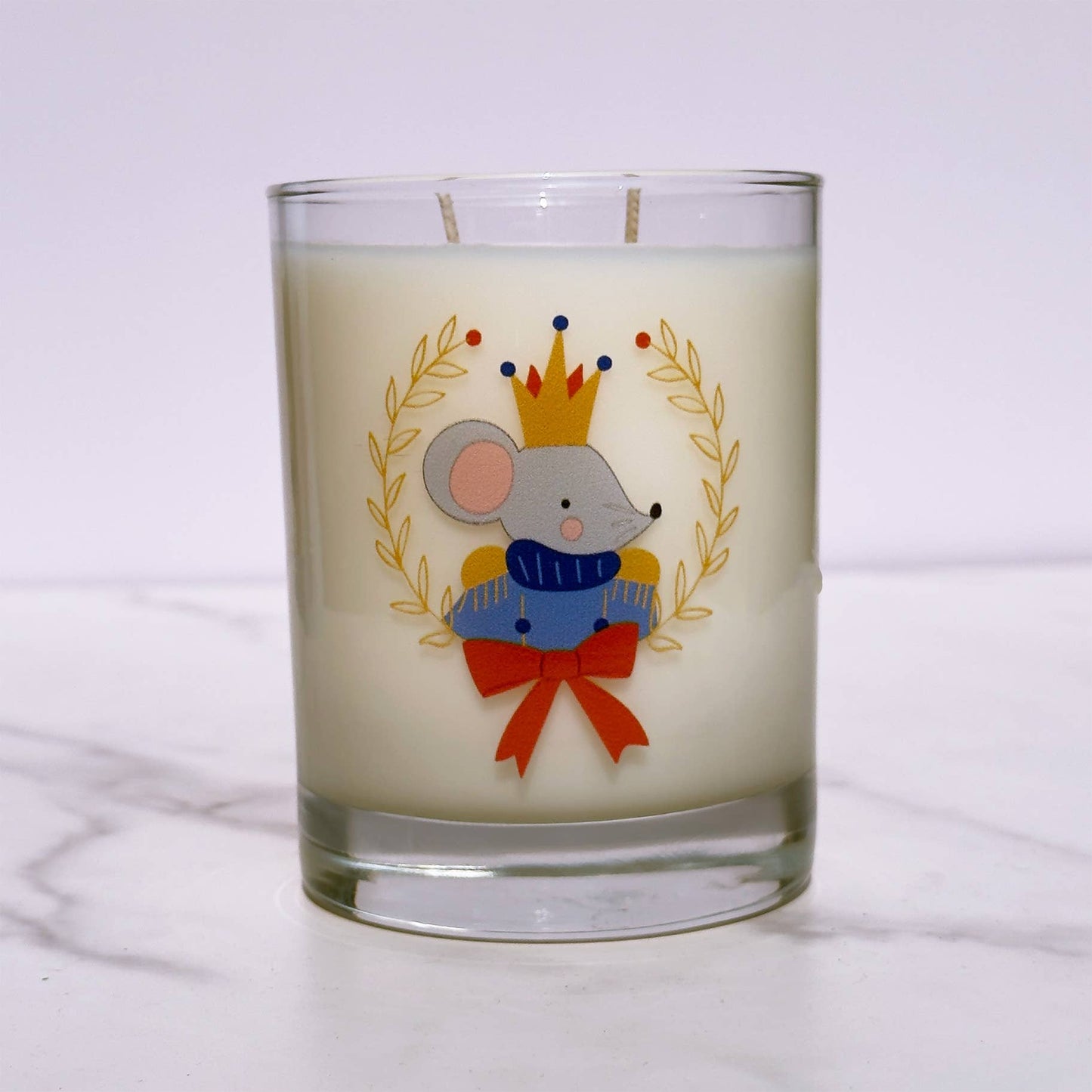 Mouse King 11oz Soy Holiday Candle - Peppermint Marshmallow - Veranda Cafe & Mercantile