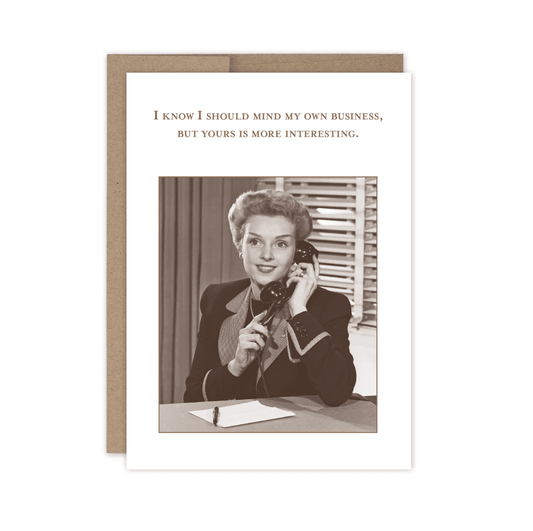 My Own Business Birthday Card SM816 - Veranda Cafe & Mercantile