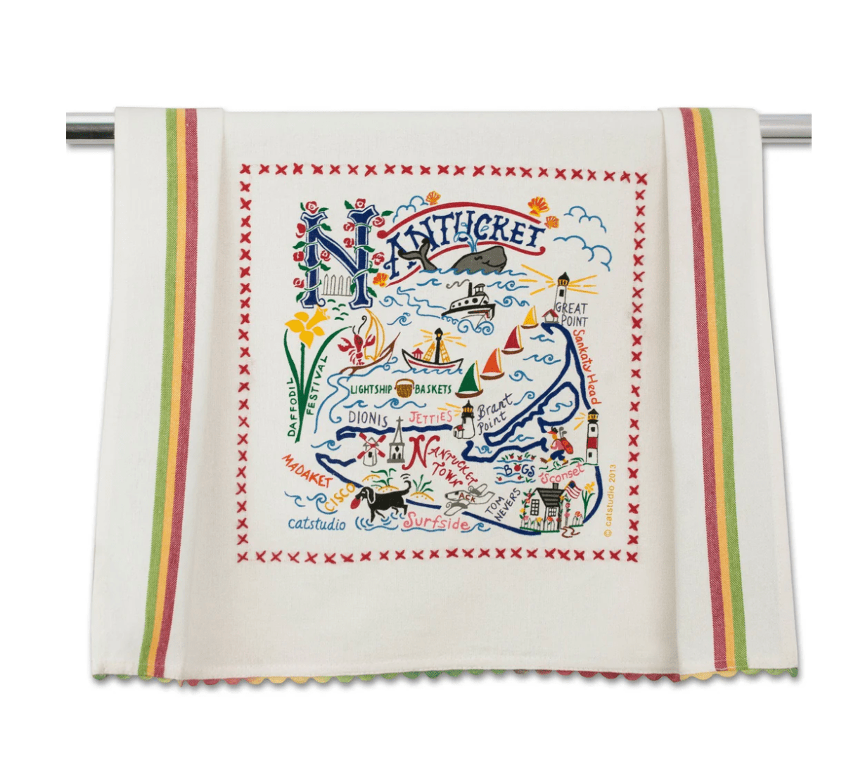 Nantucket Dish Towel - Veranda Cafe & Mercantile