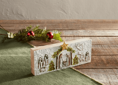 Nativity Plaque - Veranda Cafe & Mercantile