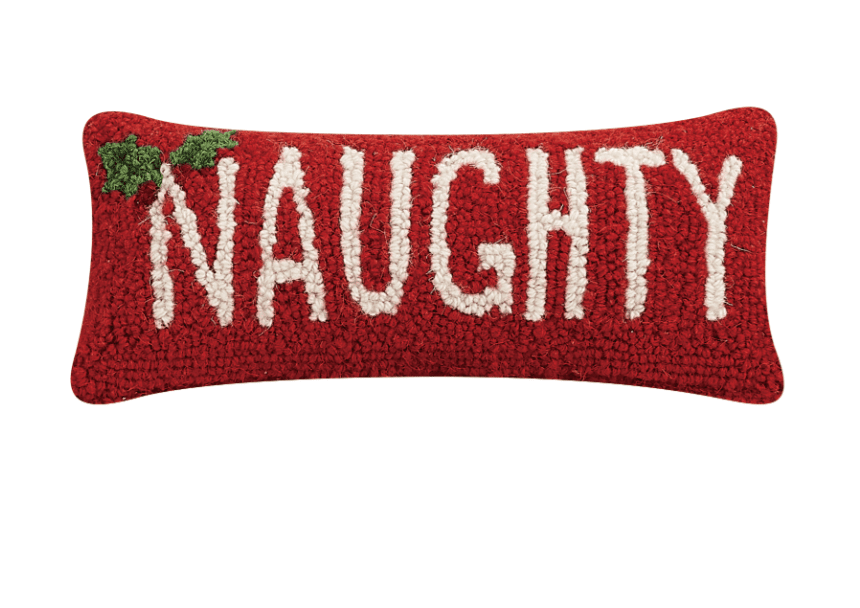 Naughty Hook Pillow - Veranda Cafe & Mercantile