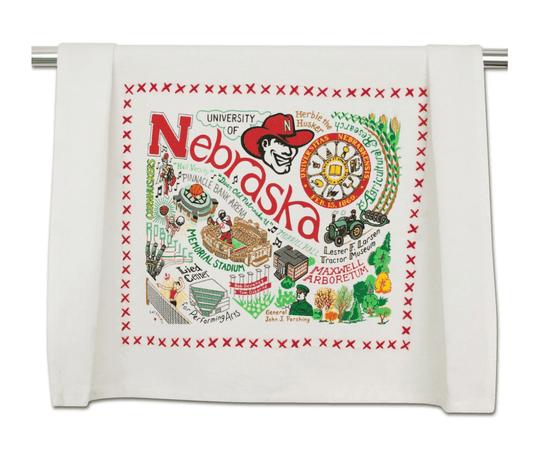 Nebraska, University of Dish Towel - Veranda Cafe & Mercantile