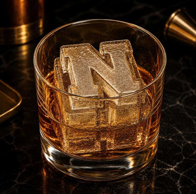 Nebraska, University of Ice Molds Large - Veranda Cafe & Mercantile
