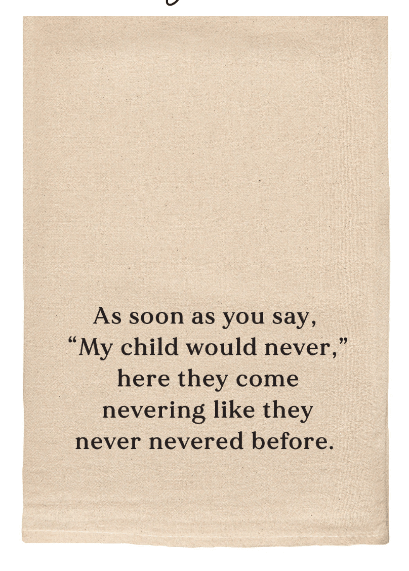 Never Dish Towel - Veranda Cafe & Mercantile