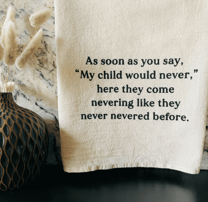 Never Dish Towel - Veranda Cafe & Mercantile