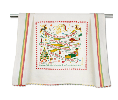 Night Before Christmas Dish Towel - Veranda Cafe & Mercantile