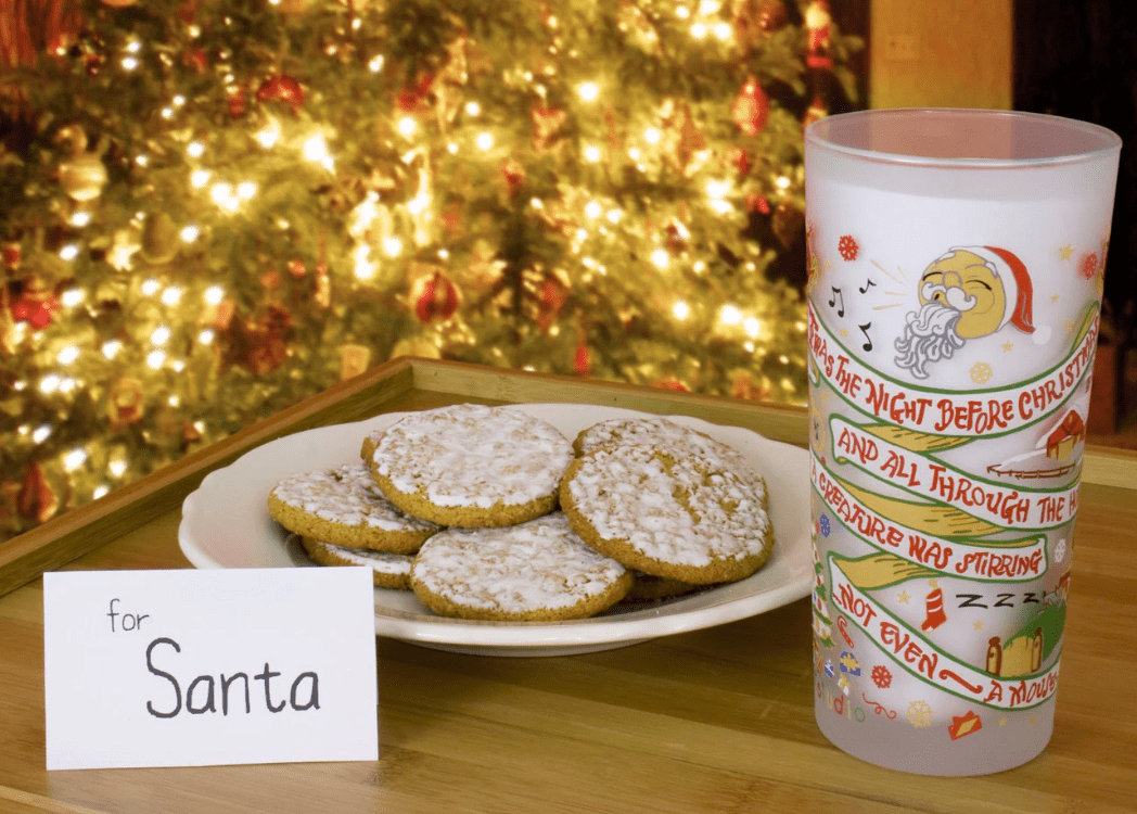 Night Before Christmas Drinking Glass Set - Veranda Cafe & Mercantile