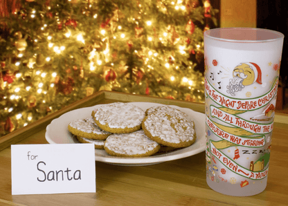 Night Before Christmas Drinking Glass Set - Veranda Cafe & Mercantile