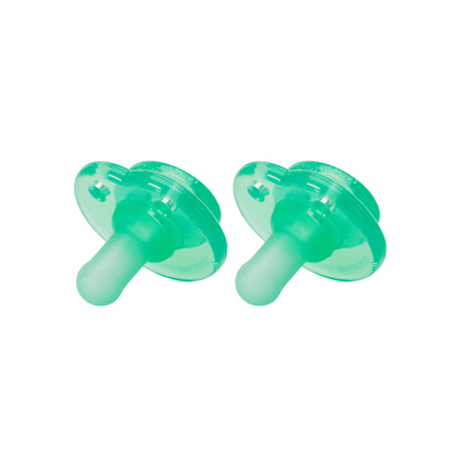 Nookums Paci - Plushies Replacement Pacifier - Green 2 Pack - Veranda Cafe & Mercantile