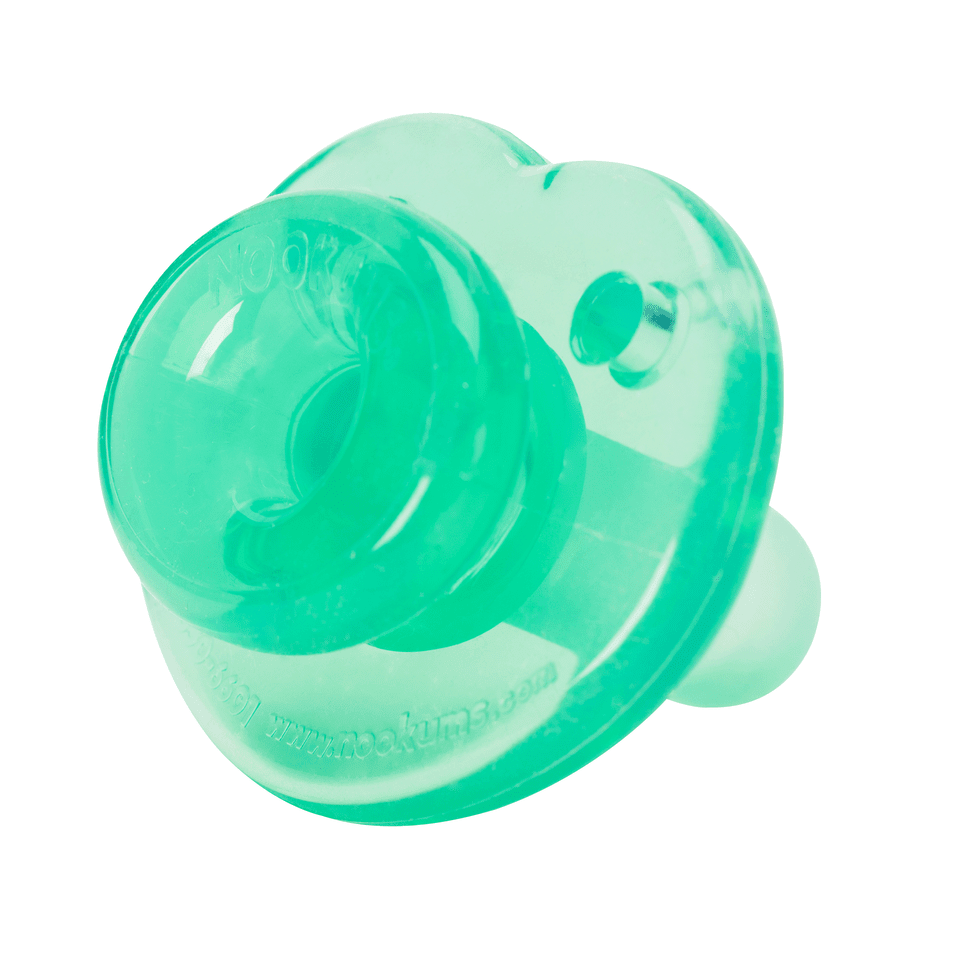 Nookums Paci - Plushies Replacement Pacifier - Green 2 Pack - Veranda Cafe & Mercantile