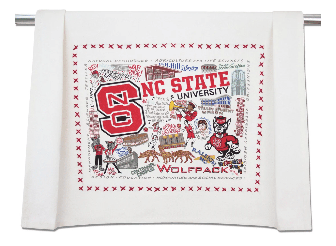 North Carolina State University Dish Towel - Veranda Cafe & Mercantile