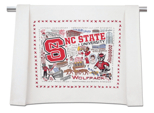 North Carolina State University Dish Towel - Veranda Cafe & Mercantile